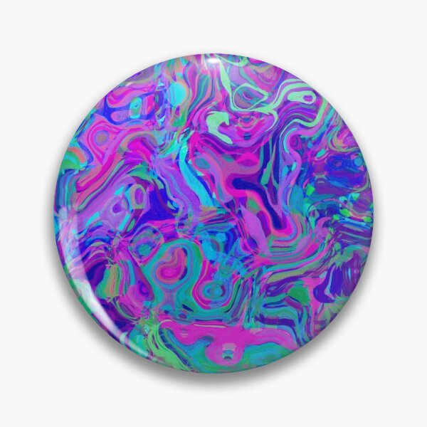 Item preview, Remolinos de pintura azul designed and sold by Palifino.