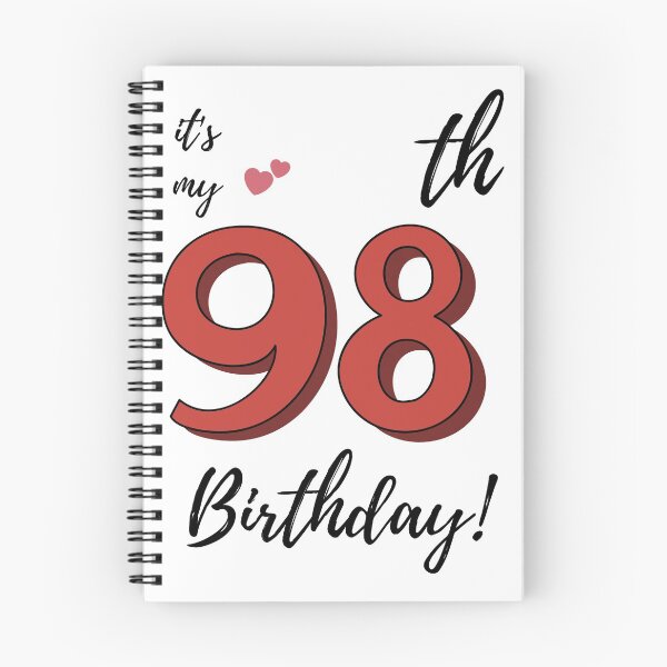 Item preview, It's My 98th Birthday quote designed and sold by WayneTower.
