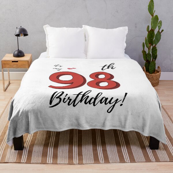 Item preview, It's My 98th Birthday quote designed and sold by WayneTower.
