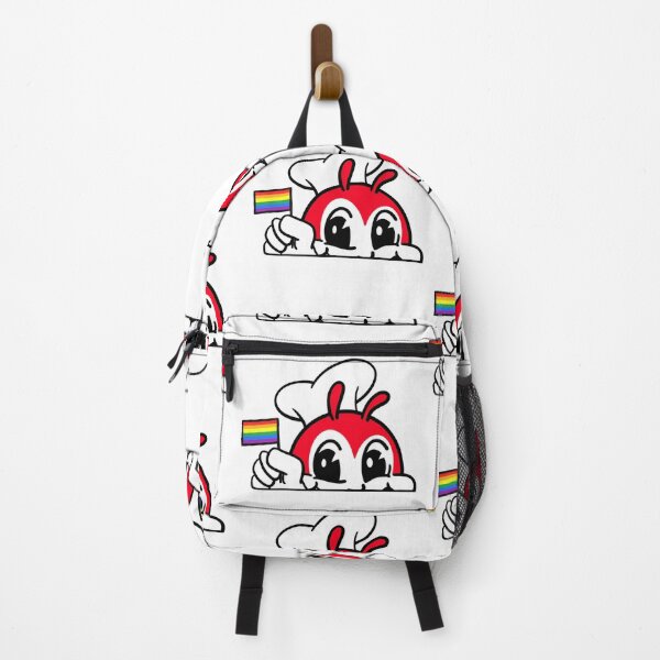 Item preview, JOLLIBEE PEEKING GAY PRIDE FLAG FILIPINO BACK PRINT designed and sold by aydapadi.