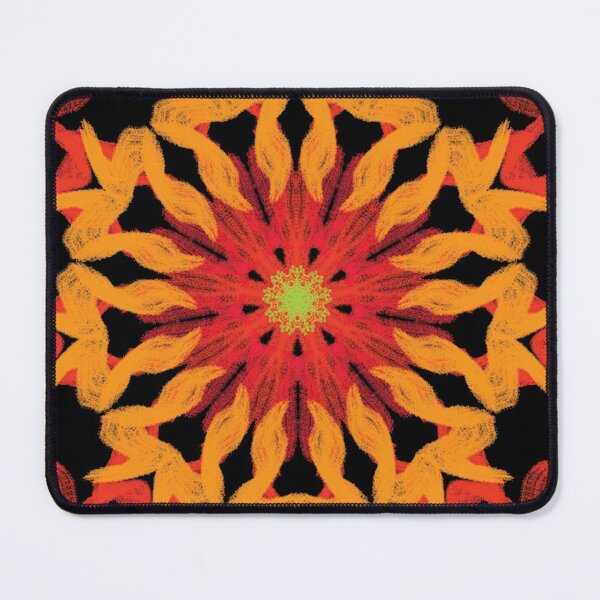 Item preview, mandala 8 - human soul on fire designed and sold by malikaelas.