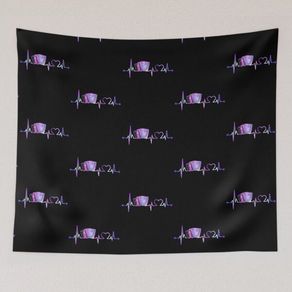 Item preview, ACCORDION HEARTBEAT GALAXY, ACCORDION HEARTBEAT designed and sold by tinydreams10.