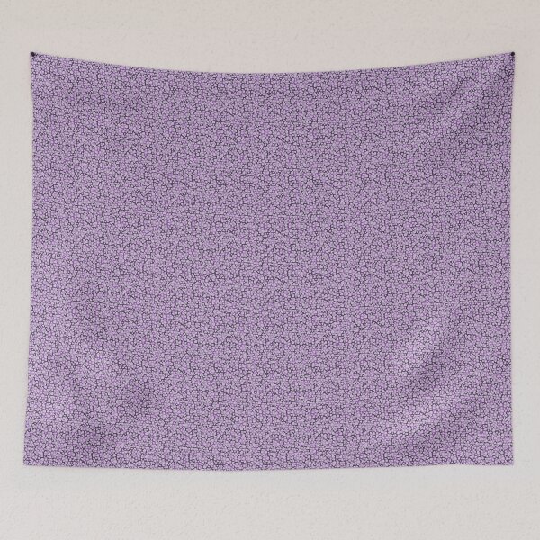 Item preview, Dark and Light Purple Mini Geometric Love Heart Pattern designed and sold by CJAura by Claire Jane Johnson.
