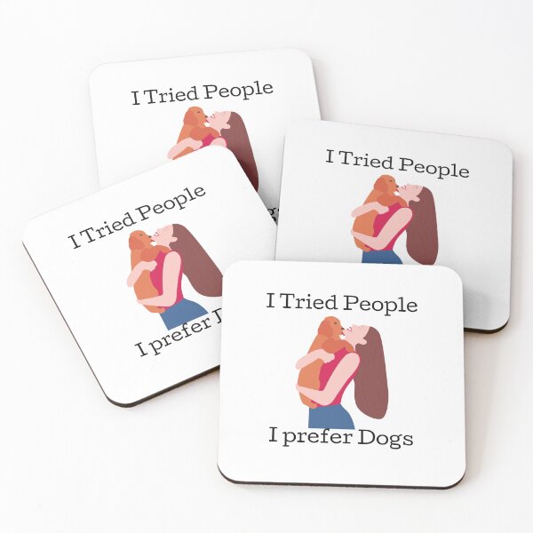 Item preview, I Tried People I Prefer Dogs designed and sold by Water Flick.