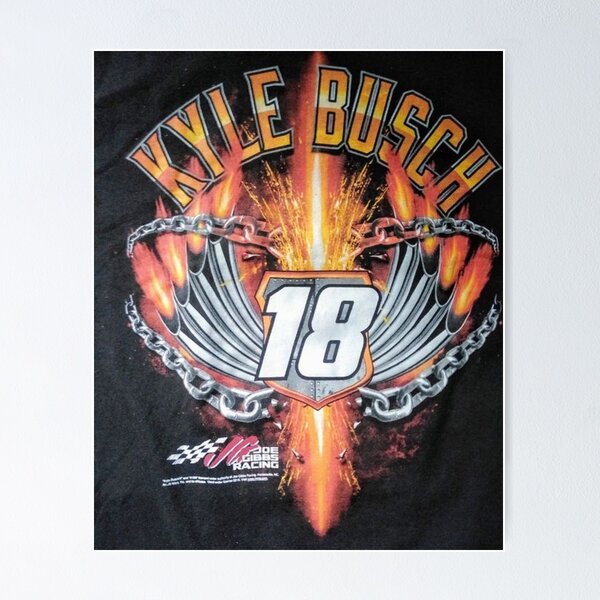 kyle busch racing Poster