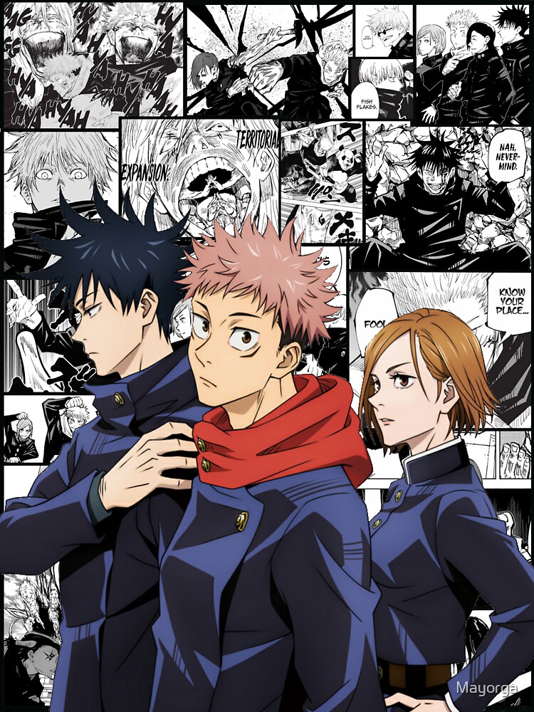 Jujutsu Kaisen Manga Collage Wall Art Design Version - vrogue.co