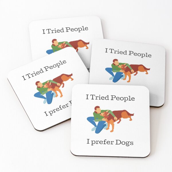 Item preview, I Tried People I Prefer Dogs designed and sold by Water Flick.