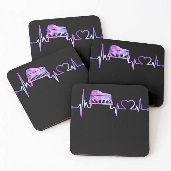 Item preview, PIANO HEARTBEAT GALAXY, PIANO GALAXY, PIANO HEARTBEAT designed and sold by tinydreams10.