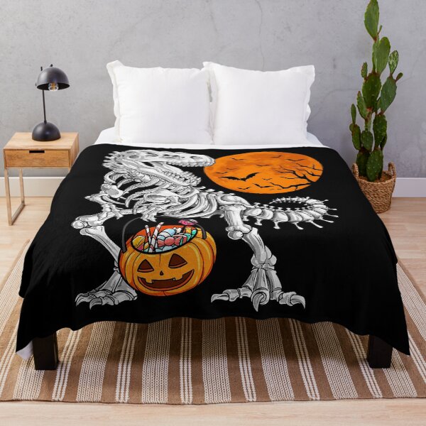 Item preview, Halloween for Boys Kids Dinosaur Skeleton T rex Scary designed and sold by WehringJennie.