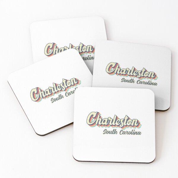 Item preview, Charleston city South Carolina Retro Vintage 70s rainbow designed and sold by Teelogic.