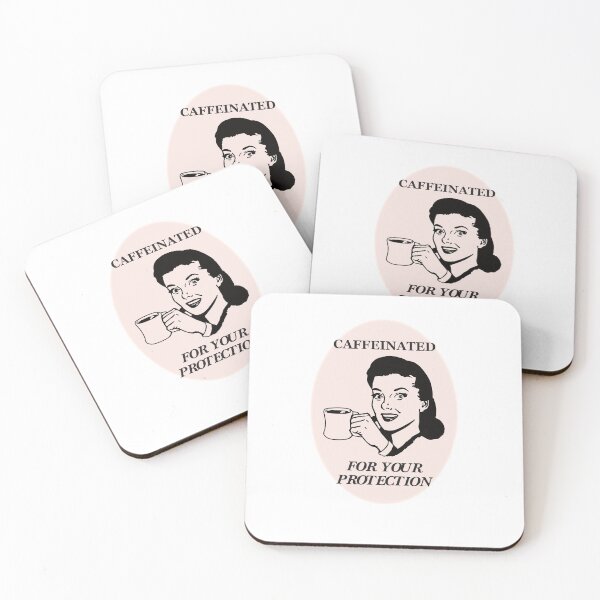 Item preview, Caffeinated For Your Protection designed and sold by FiaFiaPress.