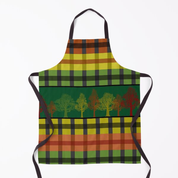 Item preview, Plaid Fall Trees  designed and sold by PRNTDADZ.