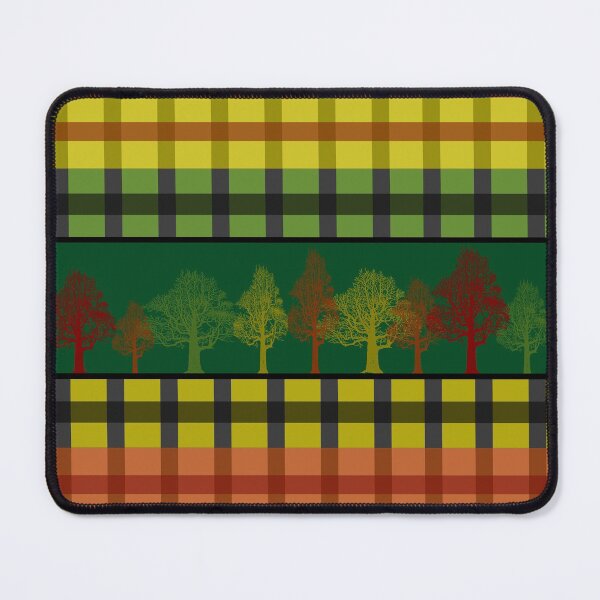Item preview, Plaid Fall Trees  designed and sold by PRNTDADZ.