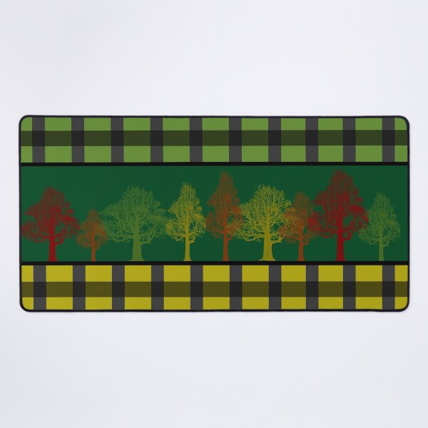 Item preview, Plaid Fall Trees designed and sold by PRNTDADZ.