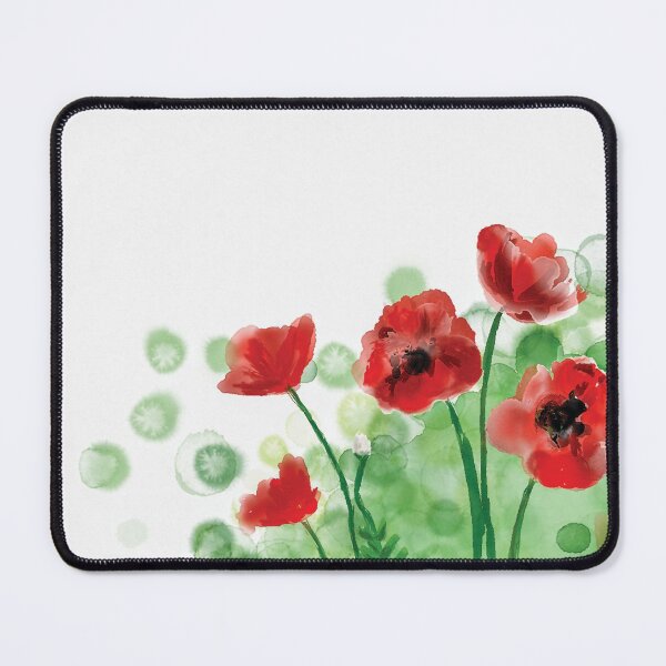Item preview, Watercolour Poppies designed and sold by JillyBeanDesign.