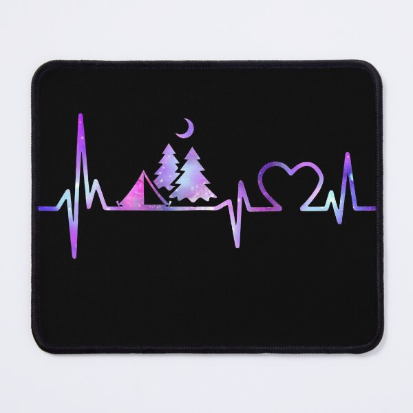 Item preview, CAMPING HEARTBEAT GALAXY, CAMPING HEARTBEAT , CAMPING GALAXY designed and sold by tinydreams10.