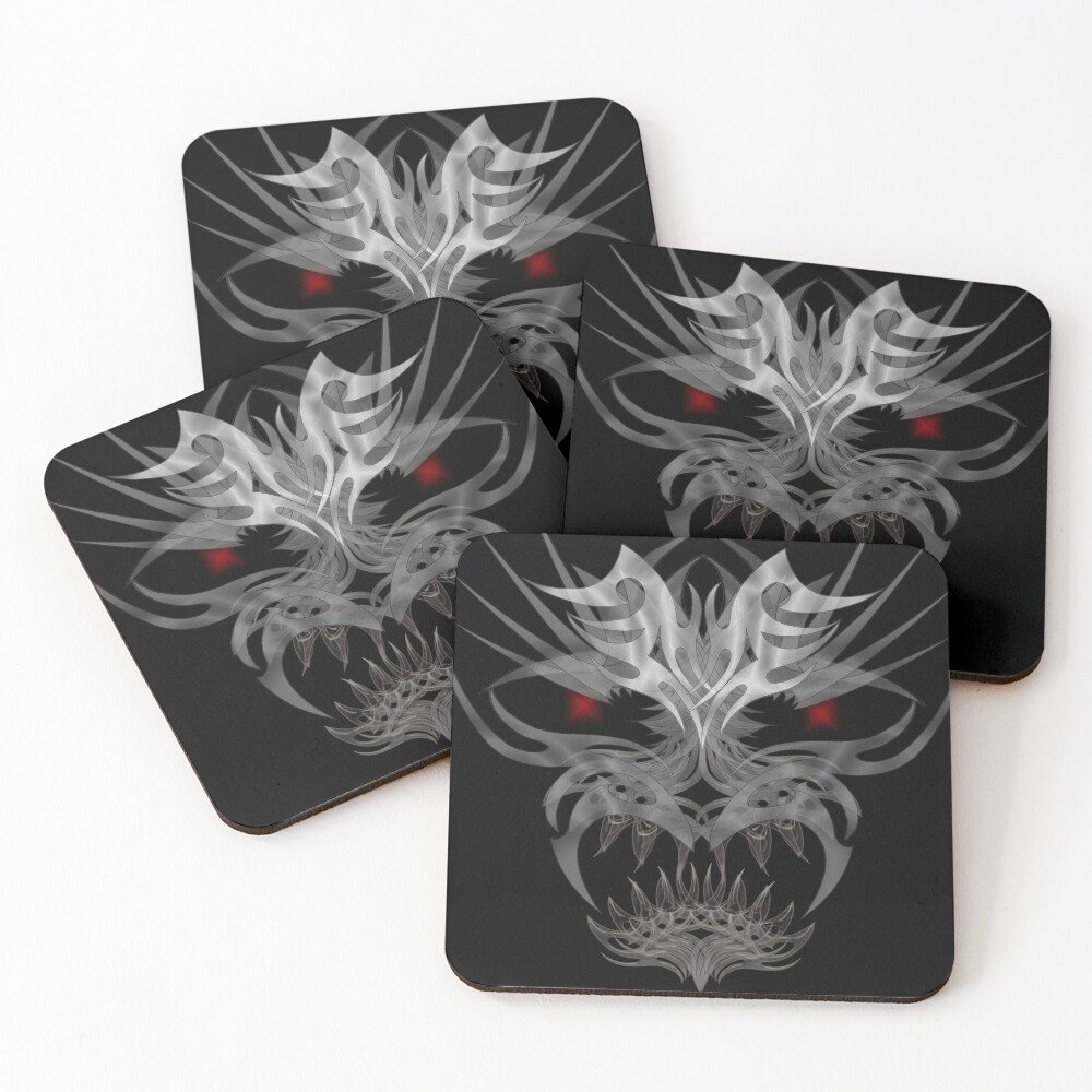 Item preview, Coasters (Set of 4) designed and sold by InnerReaper.