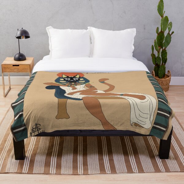 Item preview, Bast, Ancient Egyptian Goddess of Pleasure and Cats designed and sold by sciencewitchpod.