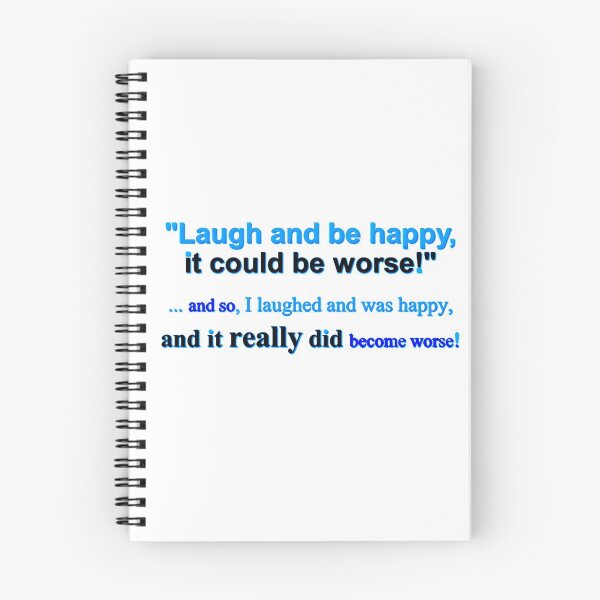 Item preview, LAUGH AND BE HAPPY designed and sold by THE AMERICAN TEEVANGELIST.