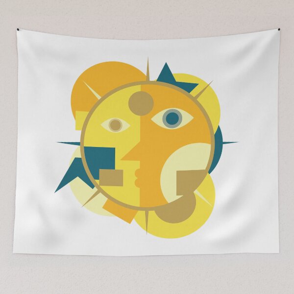 Item preview, Sun Cubism designed and sold by papererwin.