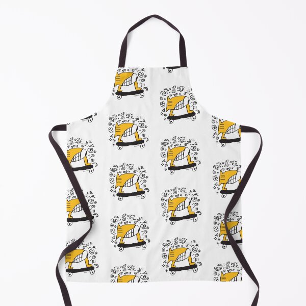 Item preview, Fish on Skateboard Pattern designed and sold by CharlieMarker.