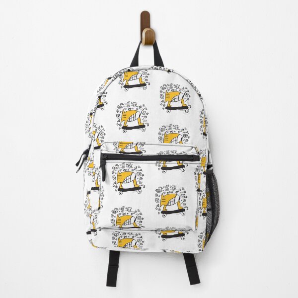 Item preview, Fish on Skateboard Pattern designed and sold by CharlieMarker.
