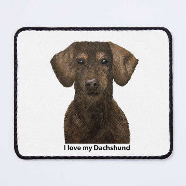 Item preview, I Love My Dachshund designed and sold by JillyBeanDesign.