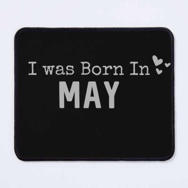 Item preview, I was Born in May Month designed and sold by Digital Lama Creations.