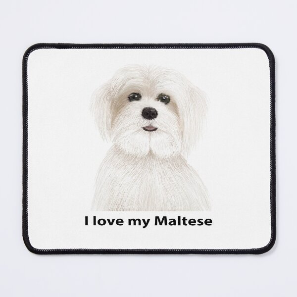 Item preview, I Love My Maltese designed and sold by JillyBeanDesign.