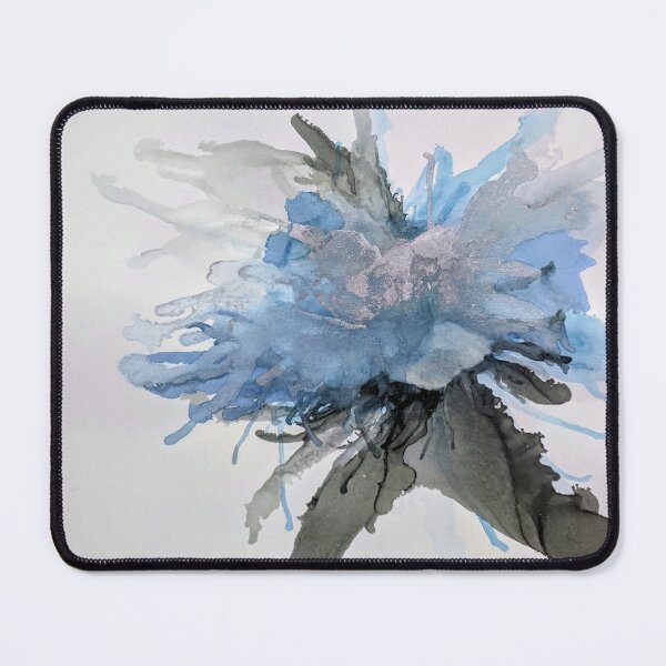Item preview, Ink Flower Blue designed and sold by JillyBeanDesign.