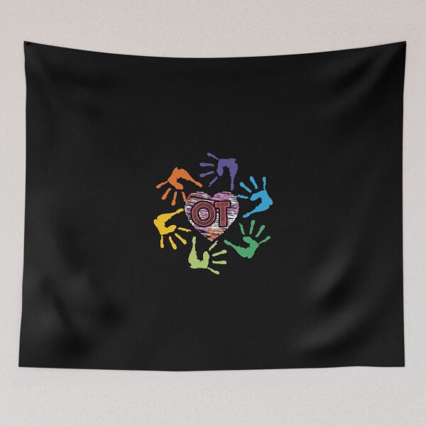 Item preview, Cute Ot Hands Occupational Therapy Therapist Meaningful Gift designed and sold by teatordena.