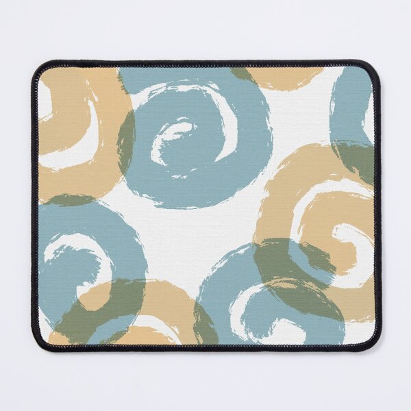 Item preview, Brush Spirals in Tan and Steel designed and sold by JillyBeanDesign.