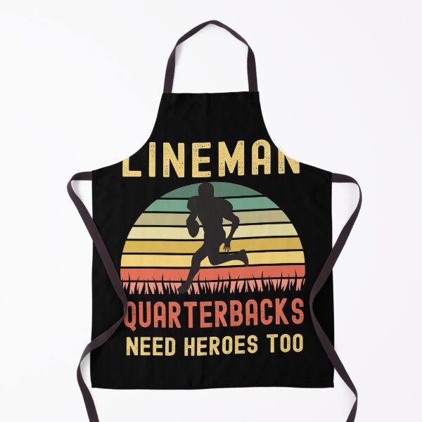 Item preview, Lineman Because Quarterbacks Need Heroes designed and sold by Fabvity.