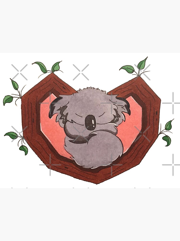 Thumbnail 3 of 3, Sticker, Koala designed and sold by artbykir05.