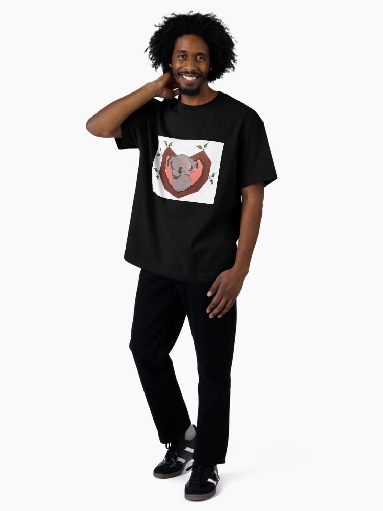 Thumbnail 4 of 7, Oversized T-Shirt, Koala designed and sold by artbykir05.