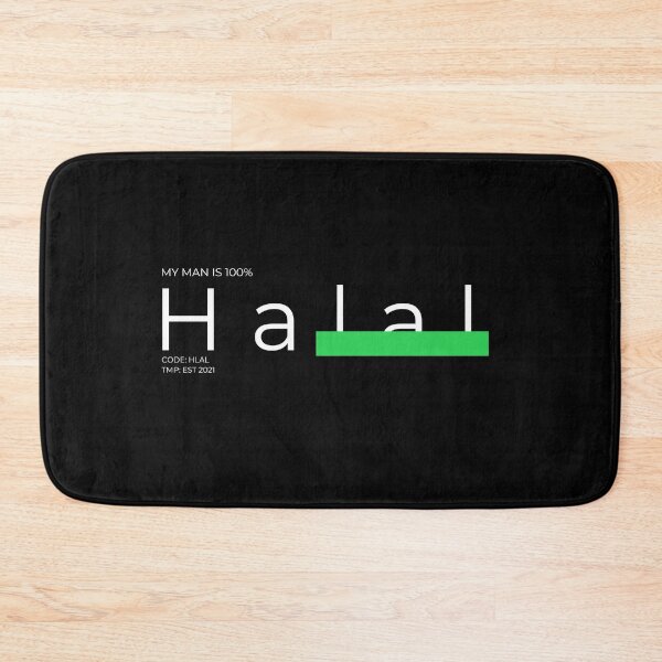 Item preview, My MAN is 100% halal. designed and sold by Tiredmenphilo.