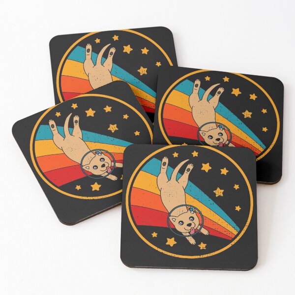 Item preview, Cute Vintage Portuguese Podengo Owner Retro Dog In Space designed and sold by JokeGysen.