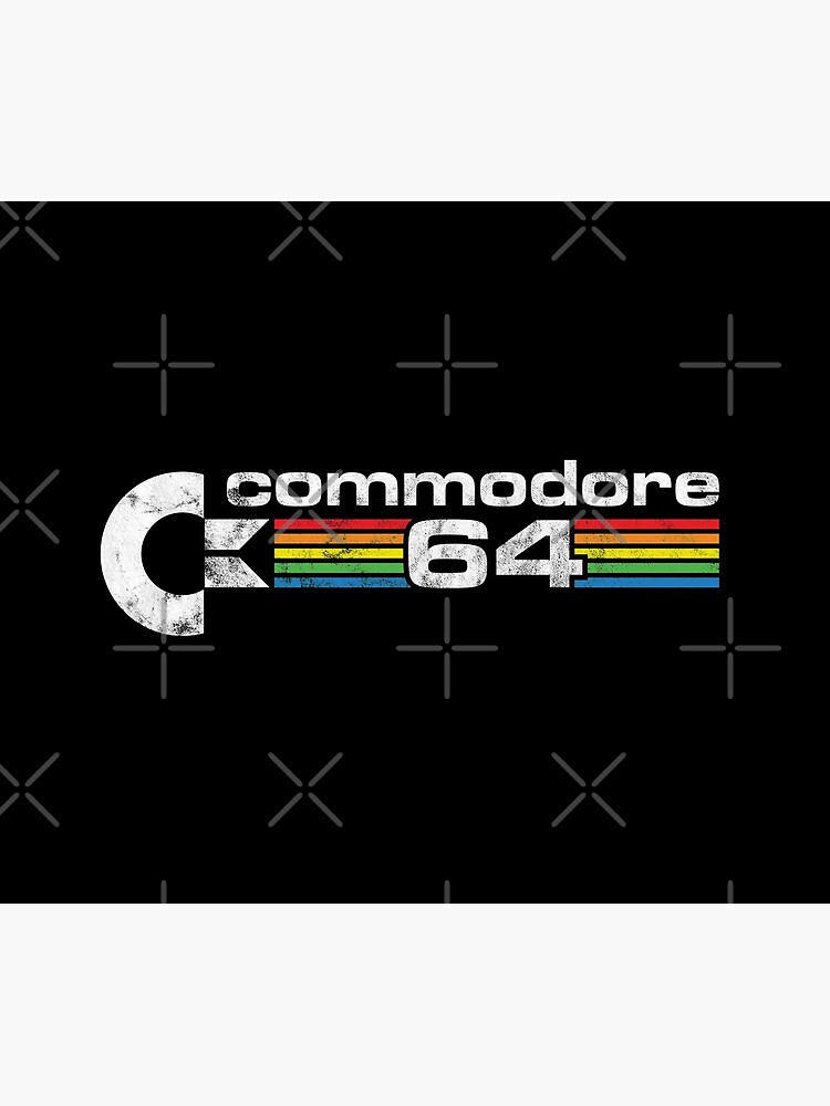 Thumbnail 5 von 5, Mauspad, Commodore 64 Retro-Logo designt und verkauft von DzineMon.