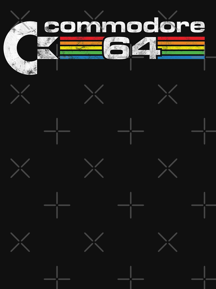 Thumbnail 7 von 7, Funktionsshirt, Commodore 64 Retro-Logo designt und verkauft von DzineMon.