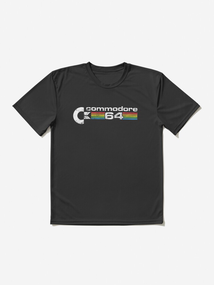 Thumbnail 2 von 7, Funktionsshirt, Commodore 64 Retro-Logo designt und verkauft von DzineMon.