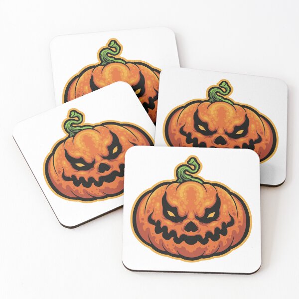 Item preview, Scary Halloween Pumpkin Head designed and sold by Vector Scout Lab.