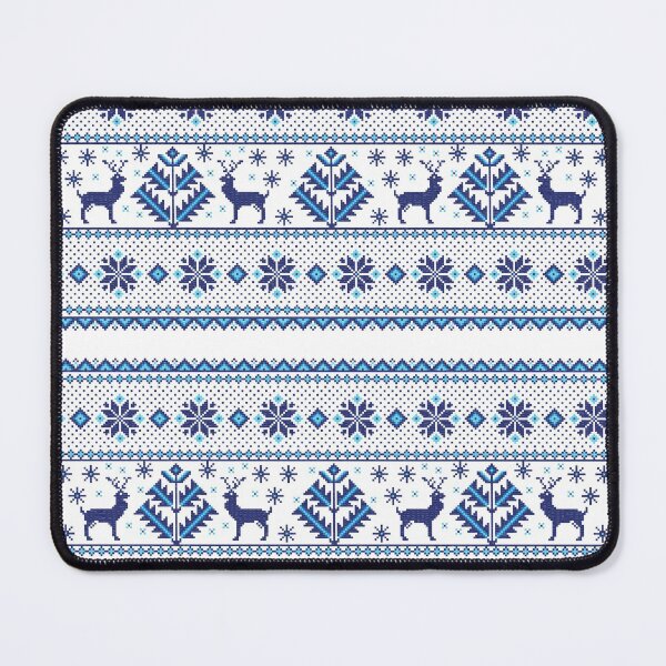 Item preview, Ethnic blue ornament #7, winter texture designed and sold by GreekTavern1979.
