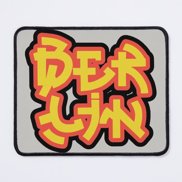 Item preview, Berlin - Urban Clustered Text Alternate Colors designed and sold by Chubuter.