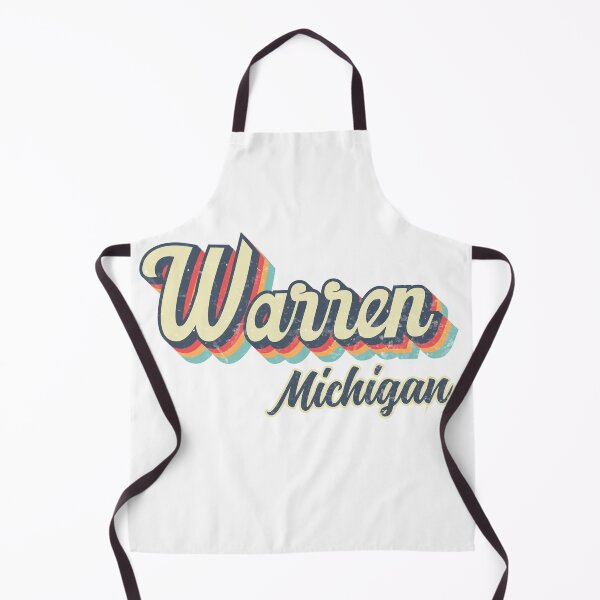 Item preview, Warren City Michigan Retro Vintage 70s rainbow designed and sold by Teelogic.