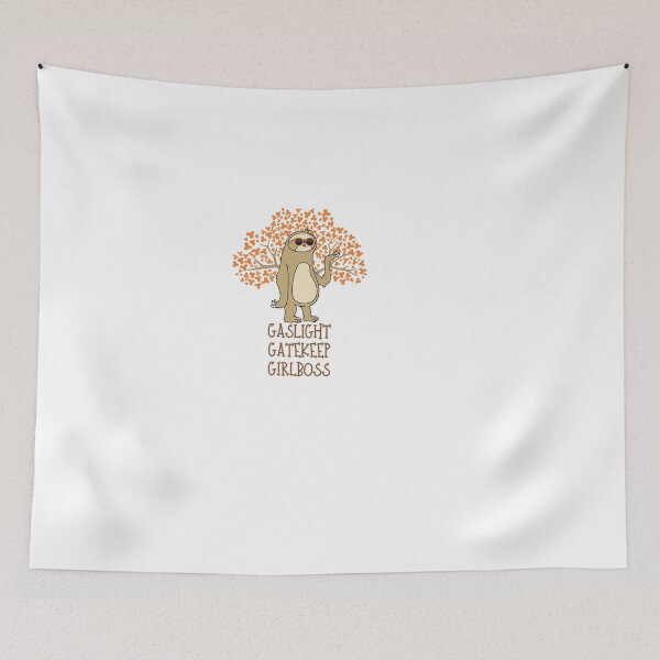 Item preview, gaslight gatekeep girlboss designed and sold by nevertheless-.