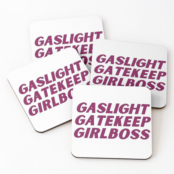 Item preview, gaslight gatekeep girlboss designed and sold by nevertheless-.
