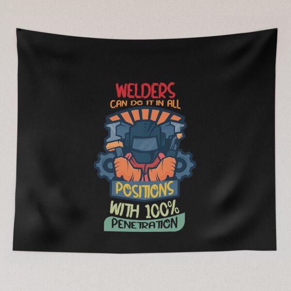 Item preview, Welders Can Do It In All Positions Funny Welder Club designed and sold by patroart.