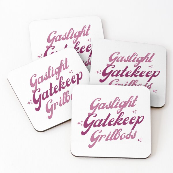 Item preview,  gaslight gatekeep girlboss designed and sold by nevertheless-.