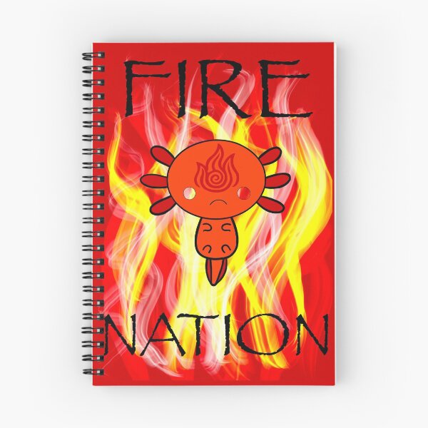 Item preview, Fire Nation Axolotl designed and sold by Angry-Axolotl.