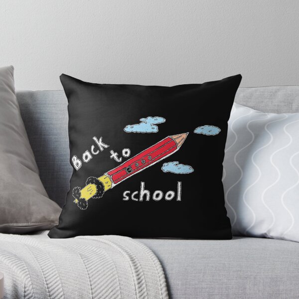 School starts again Throw Pillow